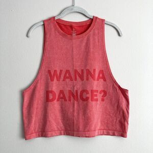 Offline by Aerie Wanna Dance Sleeveless Workout Active Muscle Tank Size Small